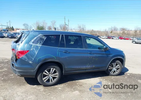 2017 Honda Pilot Ex from USA, damaged, VIN 5FNYF6H34HB034362